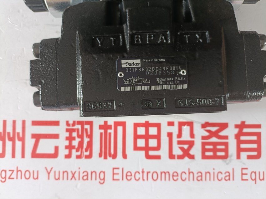 進口parker液壓閥先導式比例方向控制閥D41FBE01FC1NF00派克 進口派克比亞迪供應膠管801-12-RED現貨801系列parker 進口parker派克管件801-6-RED-RL膠管801系列液壓